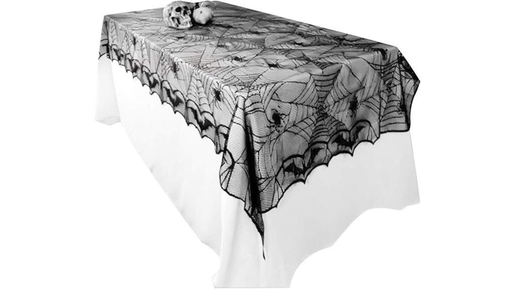 halloween lace tablecloth