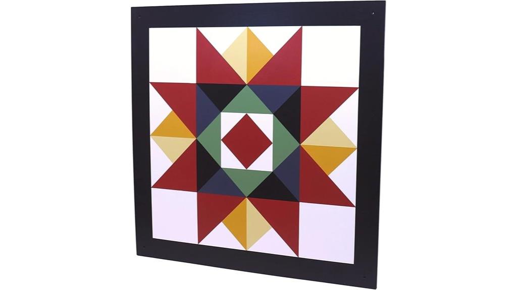 hand painted barn quilt