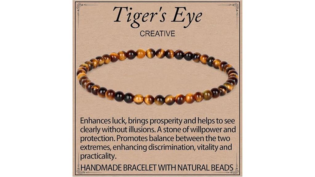 handmade natural gemstone bracelet