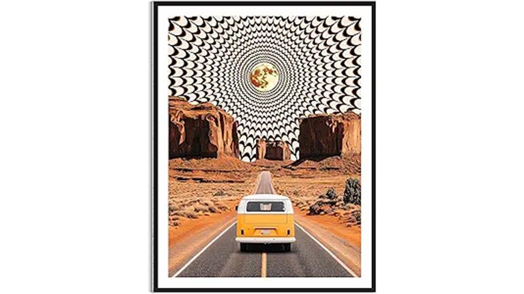 hippie art room posters