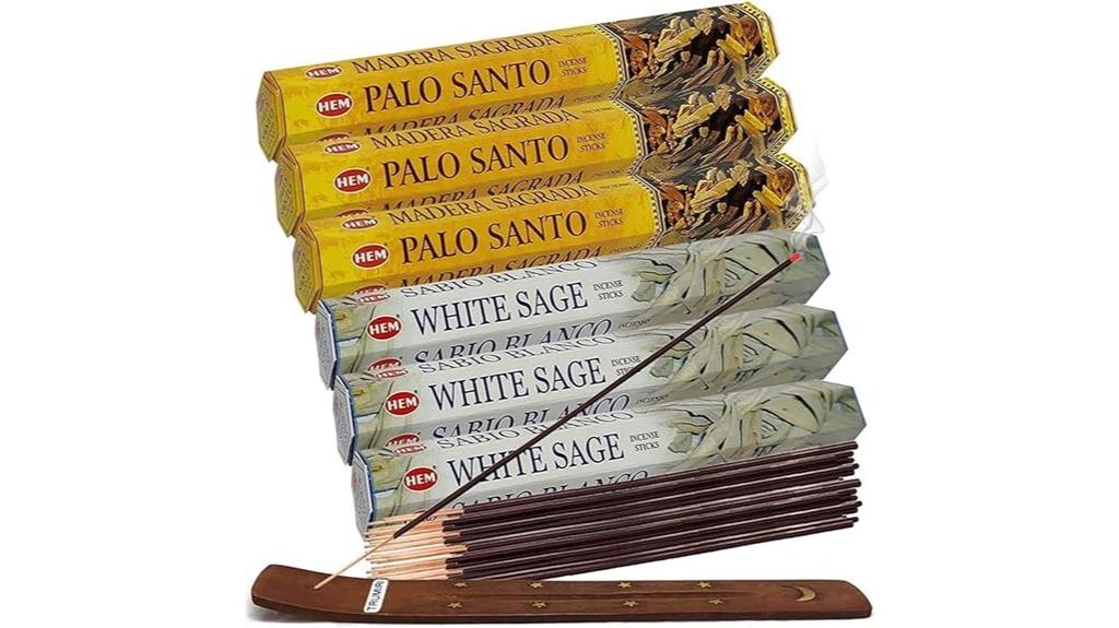 incense sticks with holder