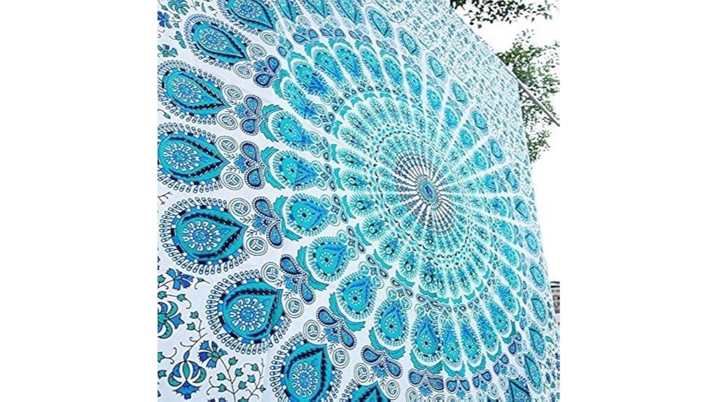 indian bohemian peacock wall hanging