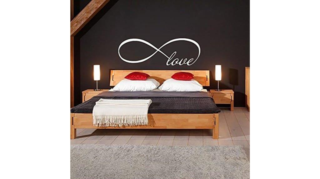 infinity love wall decals