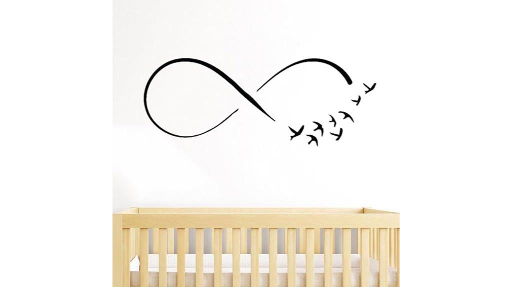 infinity symbol wall decal