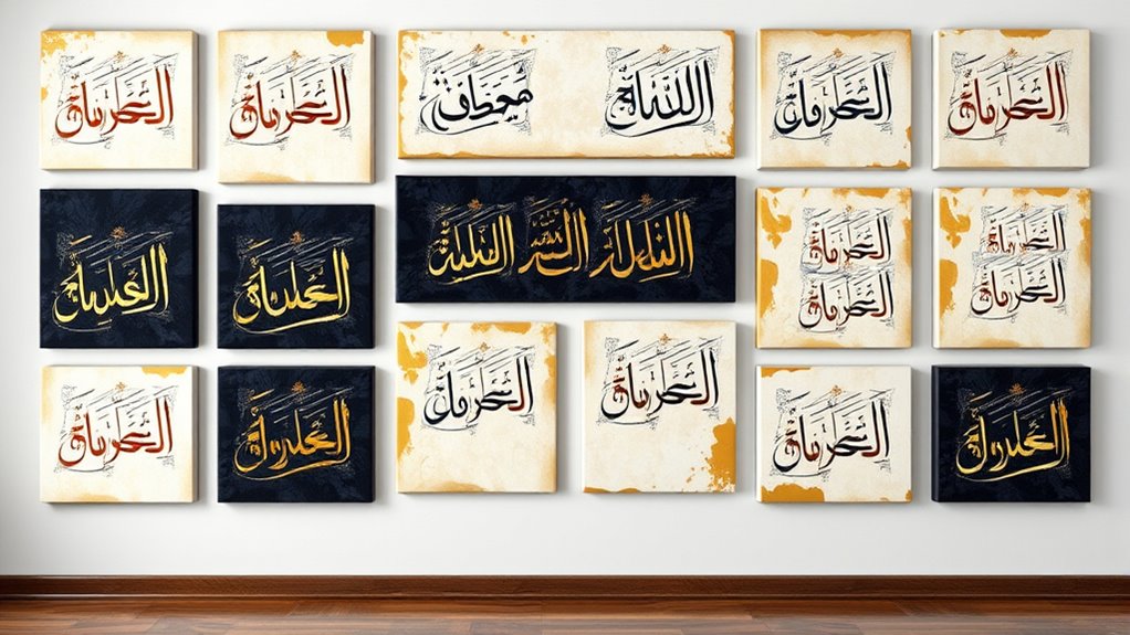 islamic calligraphy canvas art