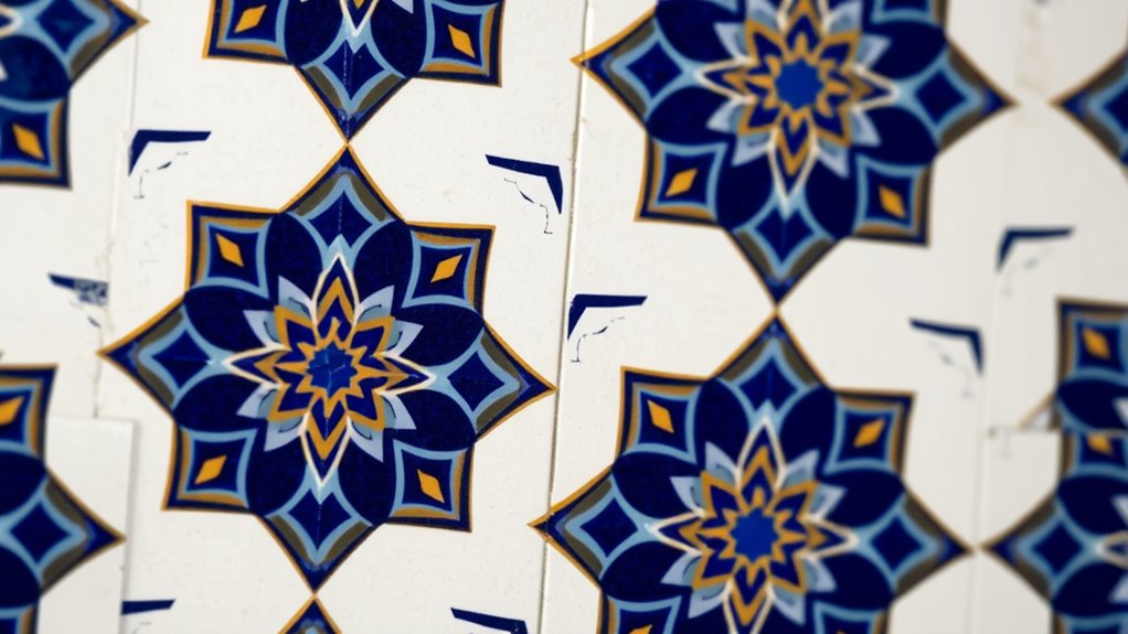 islamic tile stickers collection