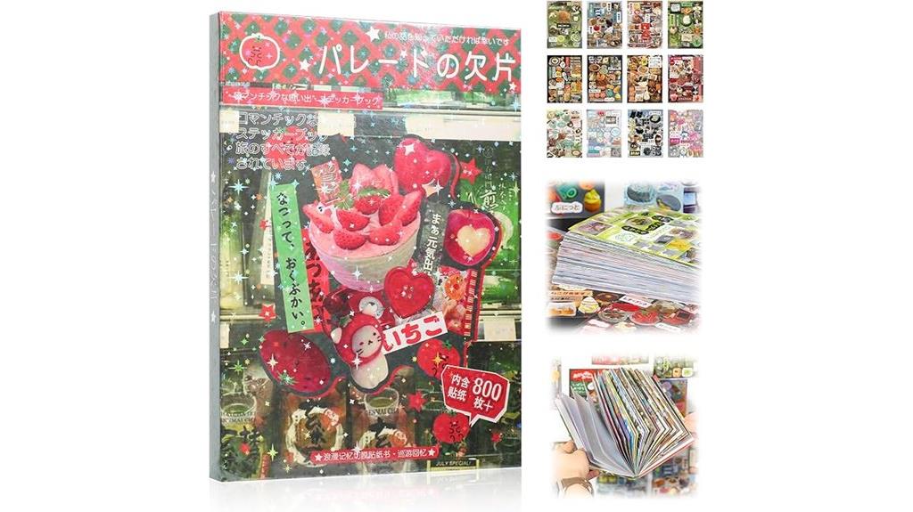 japanese manga sticker collection