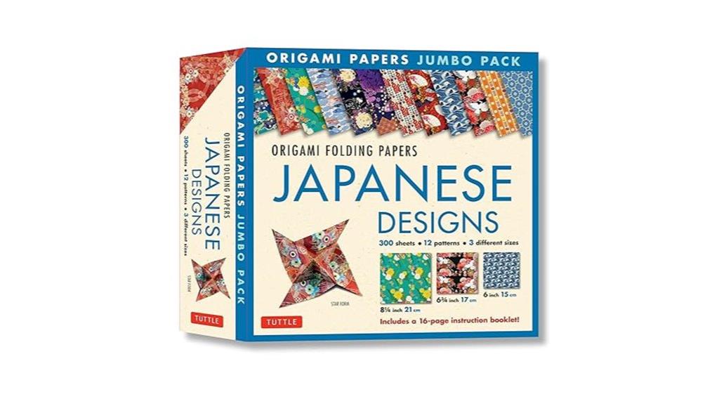 jumbo origami paper pack