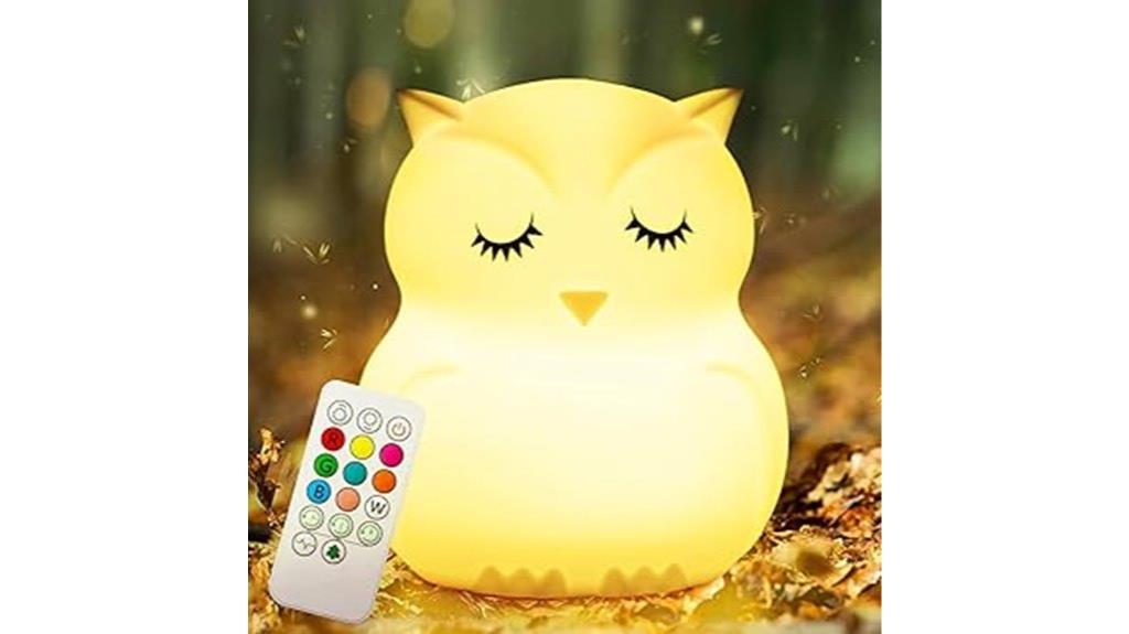 kids owl night light