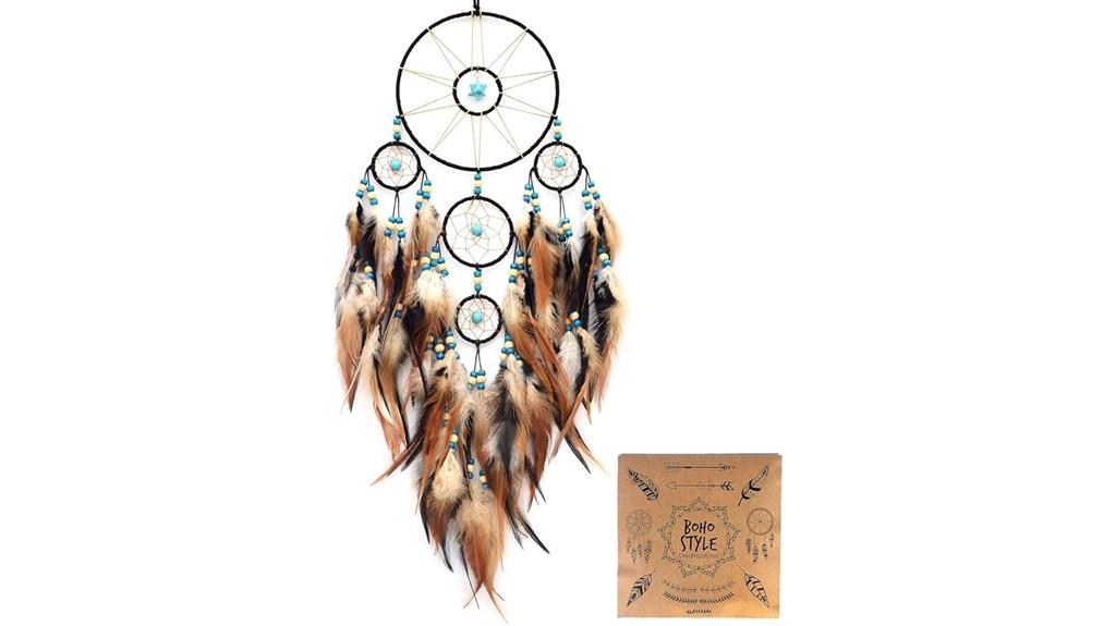 large black bedroom dreamcatchers