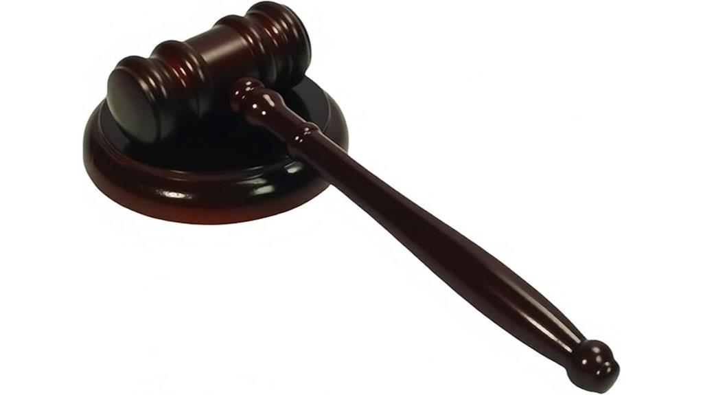 legal courtroom accessory set