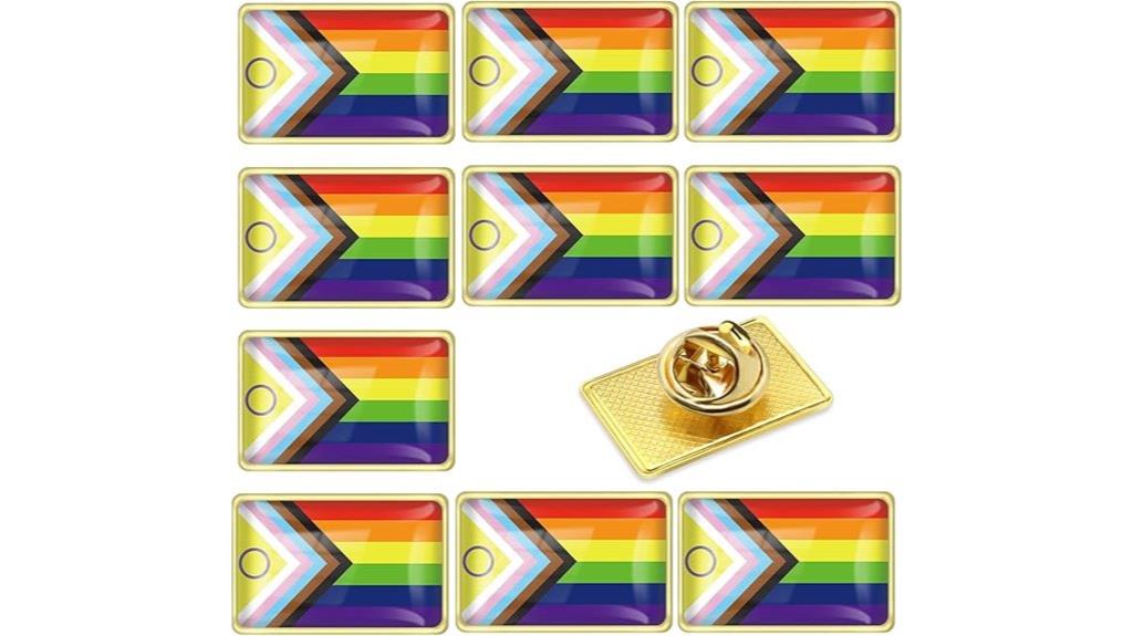 lgbt rainbow pride pin
