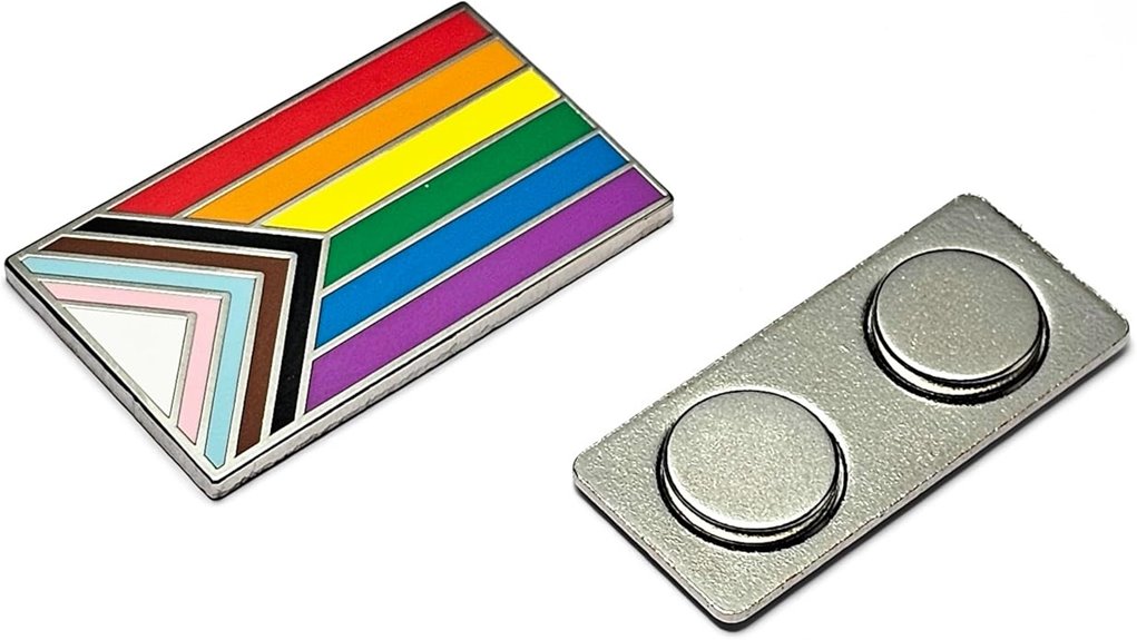 lgbtq pride enamel pin