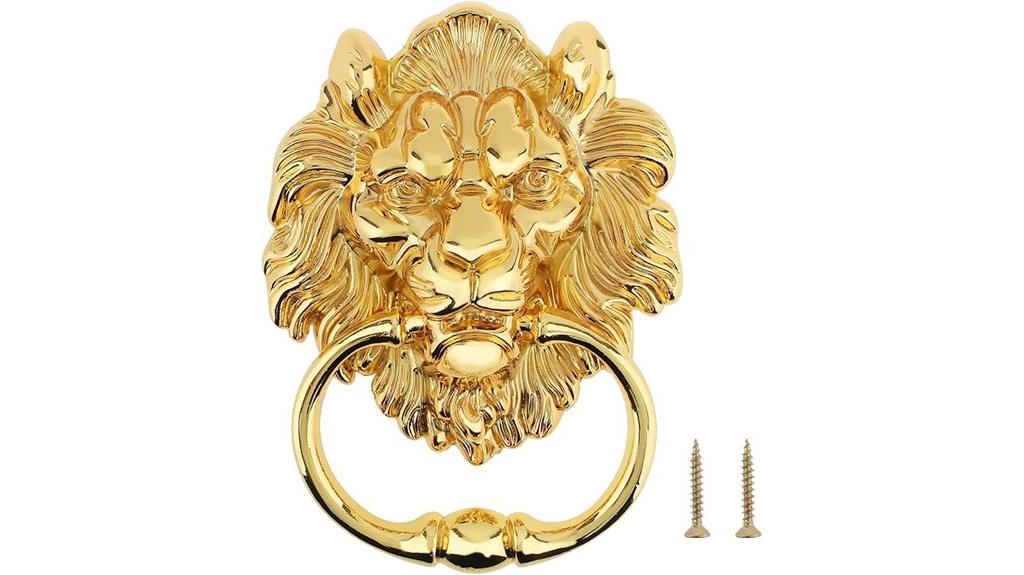 lion head door knocker