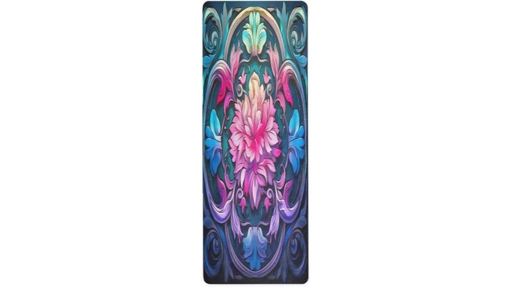 lotus flower yoga mat