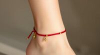 lucky chinese red anklets