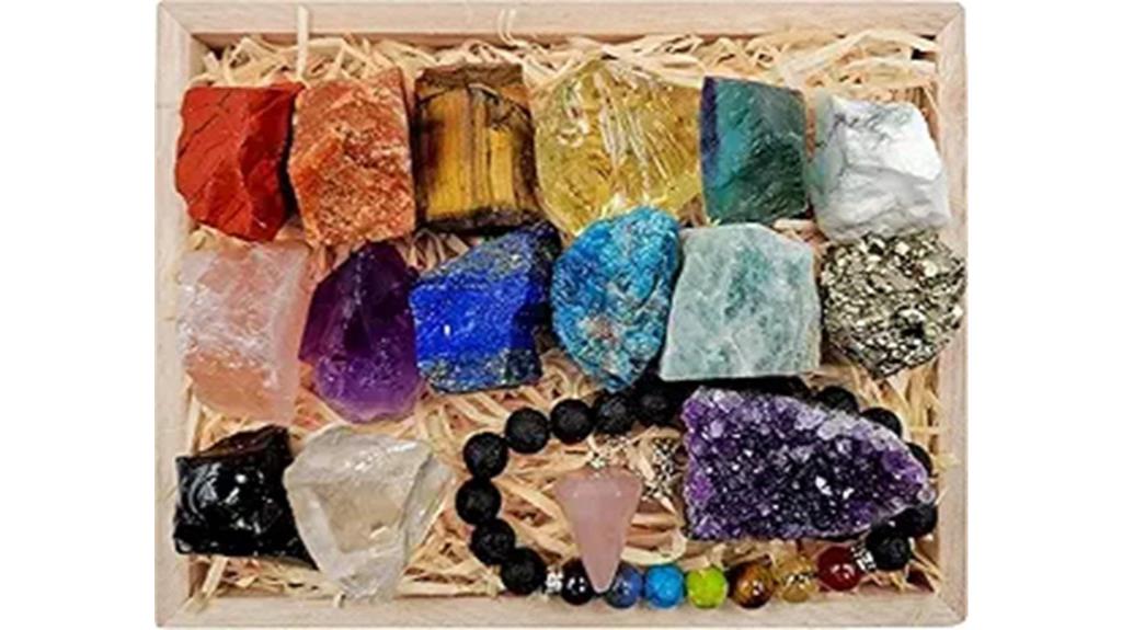 luxury crystal healing set