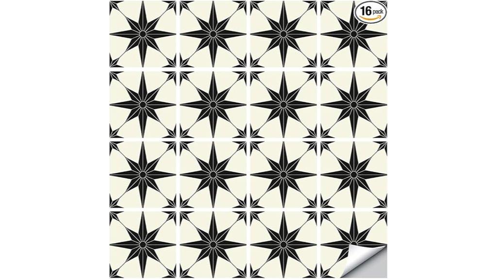 mandala tile sticker set