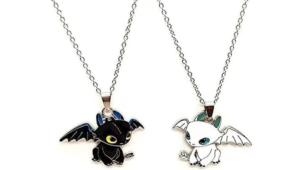 matching couple necklace set