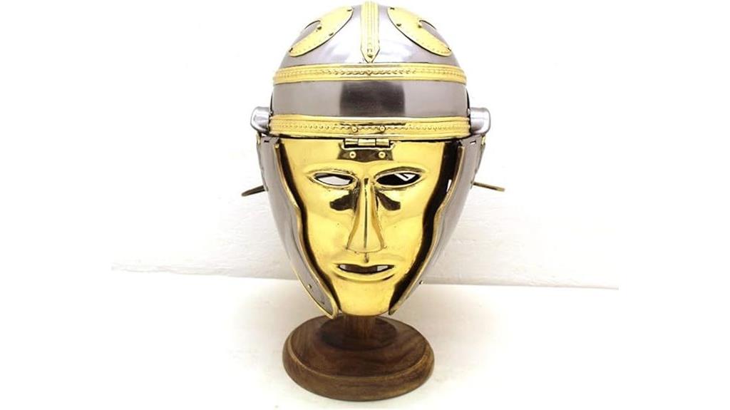 medieval warrior imperial helmet