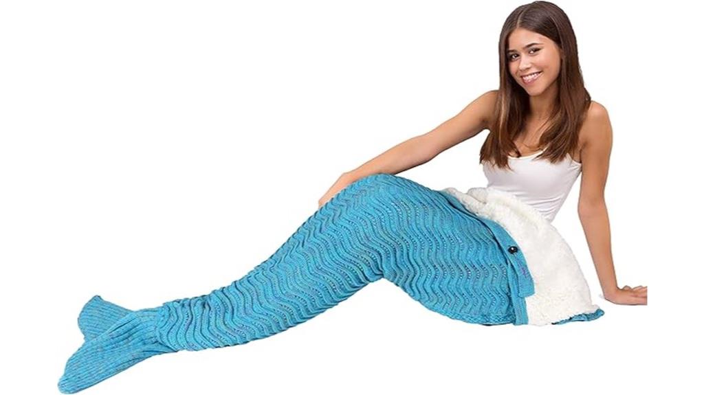 mermaid tail blanket adults
