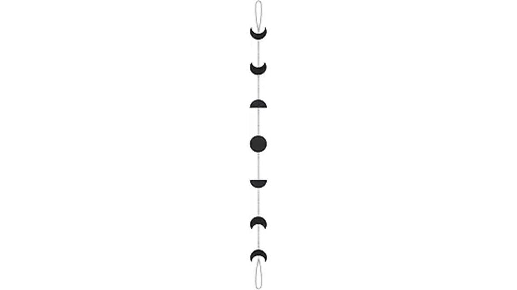 moon phase wall decor