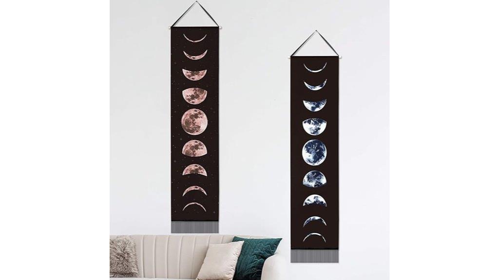 moon phase wall tapestry
