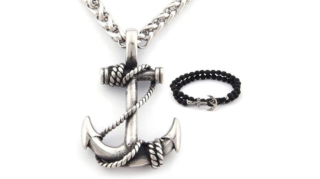 nautical rope anchor pendant