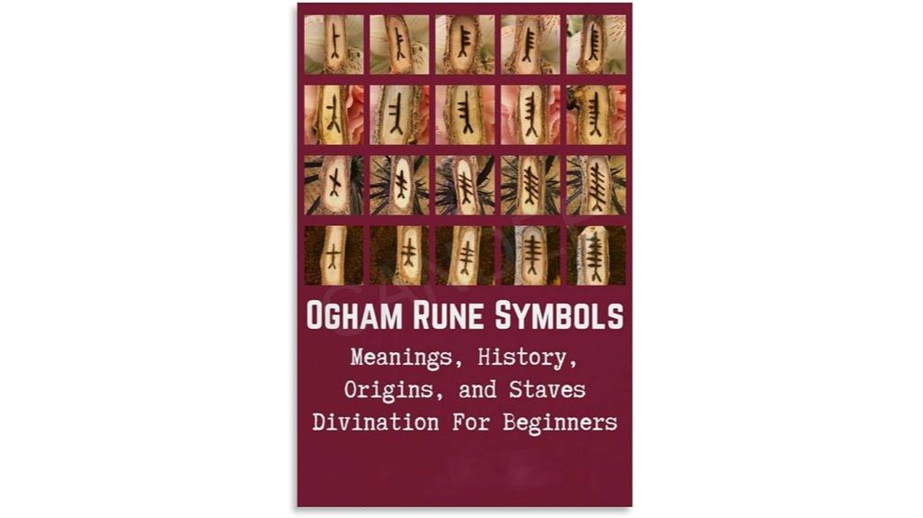 ogham alphabet wall art