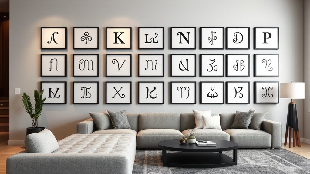 ogham wall art prints