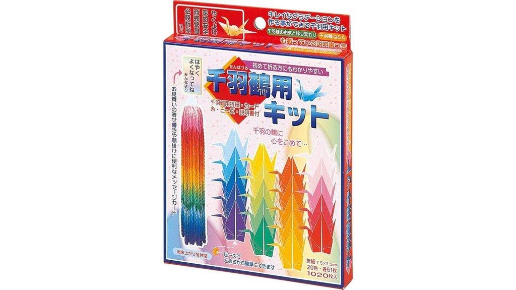 origami crane craft kit