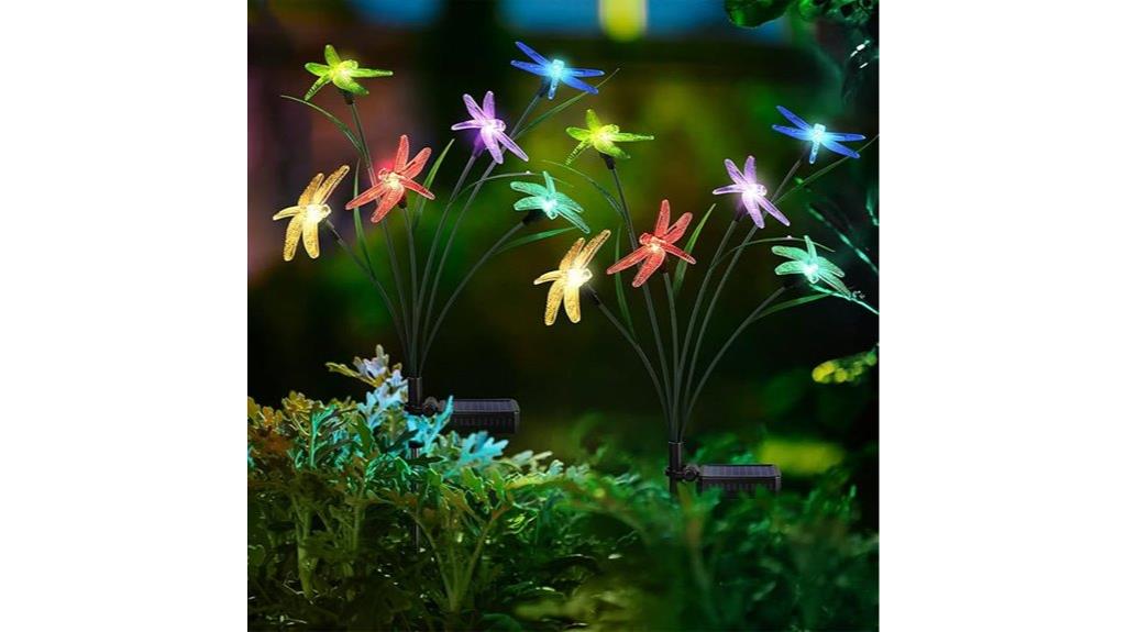 outdoor waterproof dragonfly lights