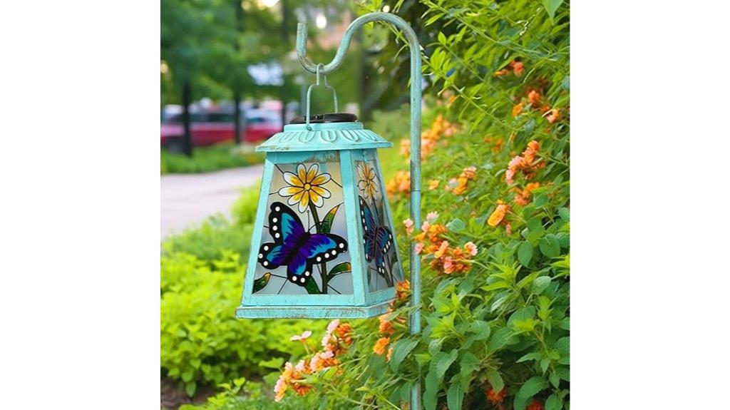 outdoor waterproof solar lantern