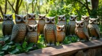 owl garden statue ideas