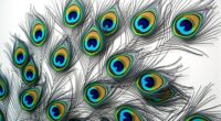 peacock feather wall decals