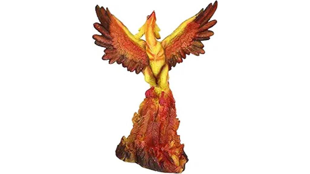 phoenix rebirth statue gift