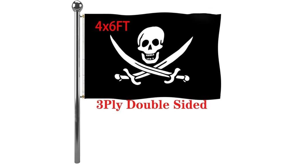 pirate flag banner bright