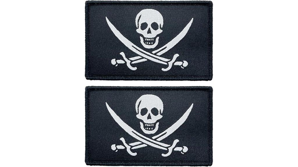 pirate jack rackham patches