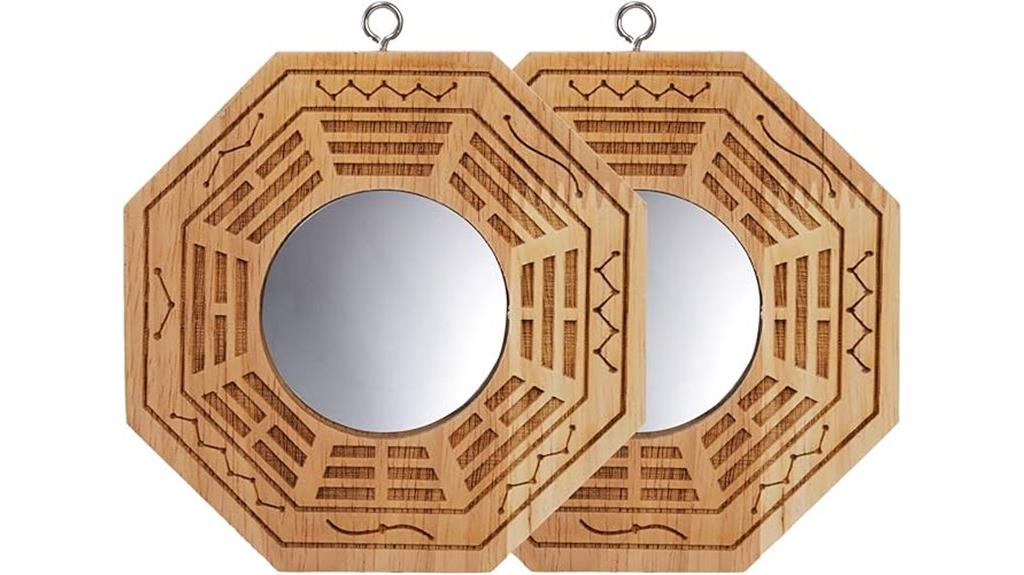 protection with bagua mirrors