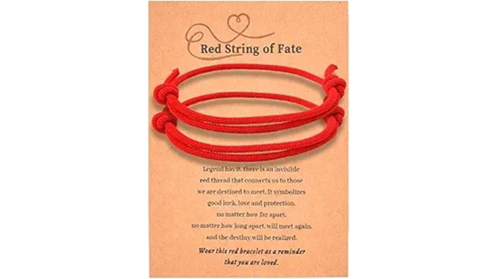 red string fate bracelet
