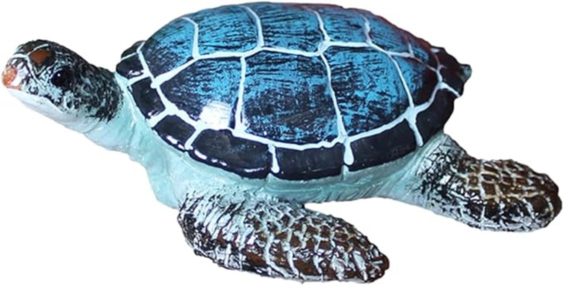 resin sea turtle decor