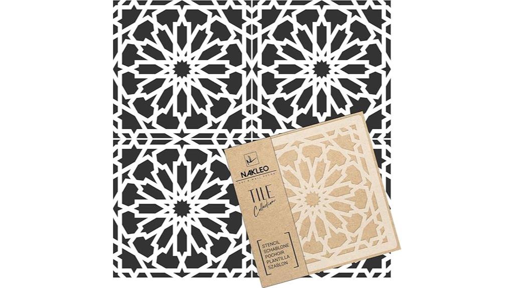 reusable tile stencil