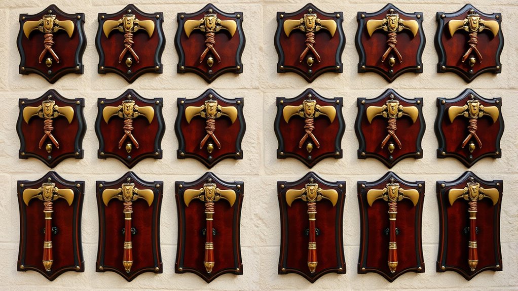 roman fasces wall decor