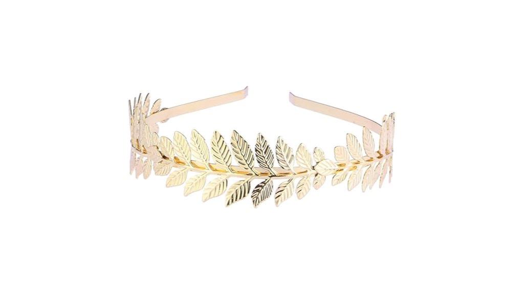 roman goddess leaf crown