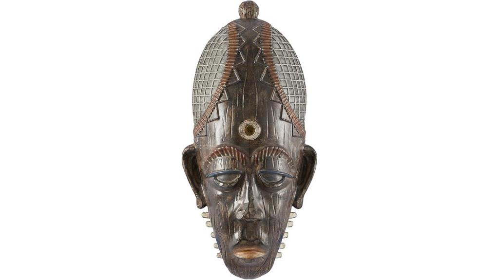 rust navy tribal wall decor