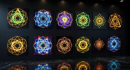 sacred geometry wall decor