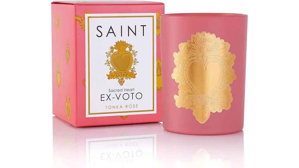 sacred heart candle votive