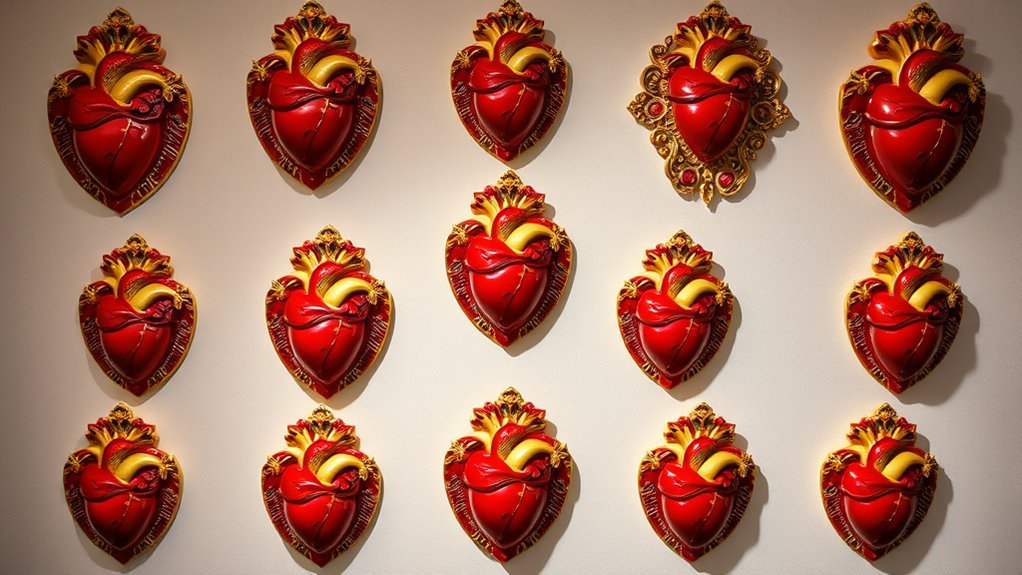 sacred heart wall decor