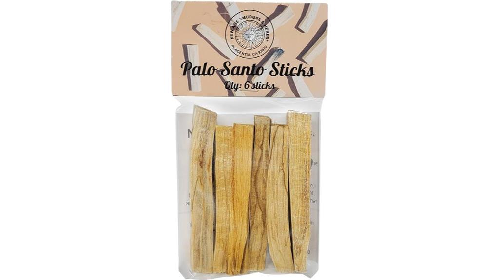sacred palo santo incense