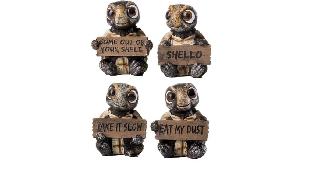 sea turtle figurine set